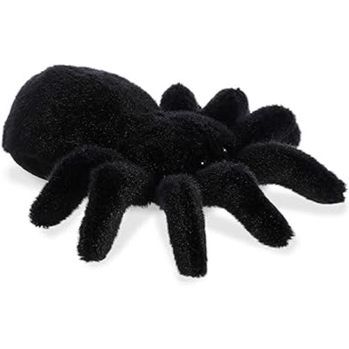 Aurora® Adorable Mini Flopsie™ Tod Tarantula™ Stuffed Animal - Playful Ease - Timeless Companions - Black 8 Inches