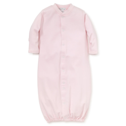 Pink/White Kissy Basics Conv. Gown | Newborn