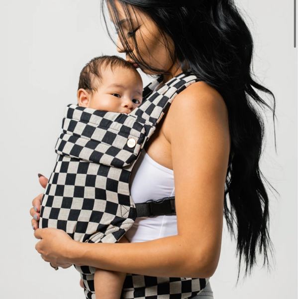 The Monarch Baby Carrier - Ebony Check – Mabē
