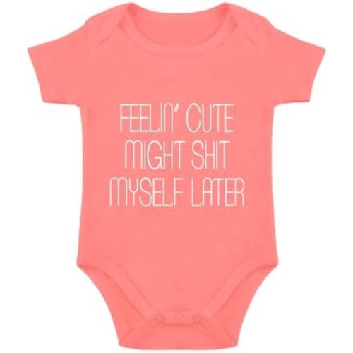listery Funny Romper Cute Novelty Infant Baby Bodysuit Funny Baby infant Pregnancy Announcements