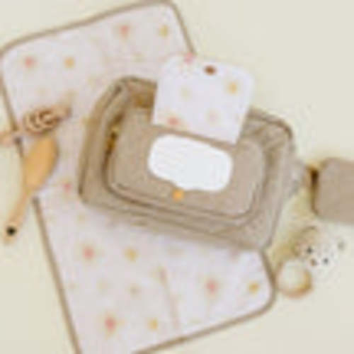 Beige Small Diaper Bag | Stylish Mini Diaper Bag – Lion & Light