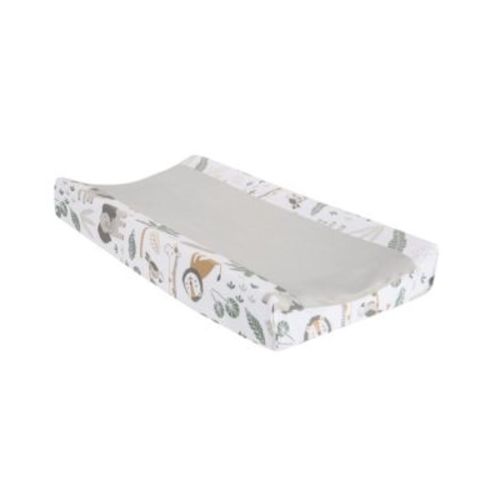 Jungle Friends Soft, Warm & Cozy Safari Changing Pad Cover - Gray