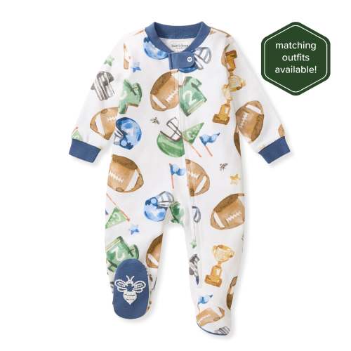 Field Goal Organic Cotton Sleep & Play – Burt's Bees Baby
