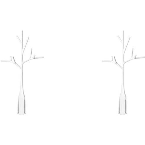 Boon Twig Grass and Lawn Drying Rack Accessory, White (Pack of 2)