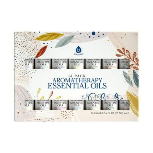 Pursonic 14 pack aromatherapy essential oil gift set Wellness Collection