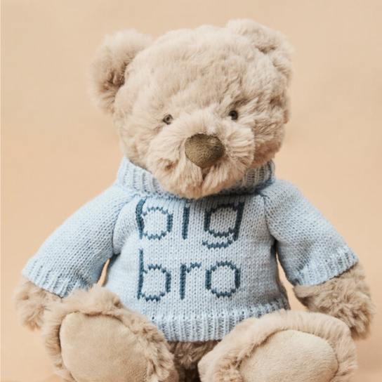 Big Bro Teddy Bear by Mud Pie