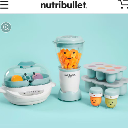nutribullet Baby and nutribullet Baby Turbo Steamer Bundle
