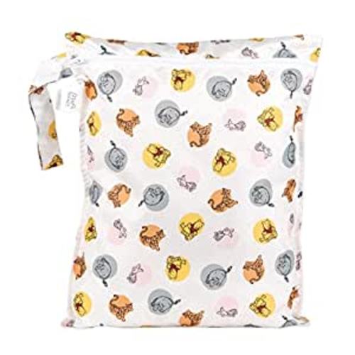 Amazon.com : Bumkins Disney Waterproof Wet Bag for Baby, Travel, Swim Suit, Cloth Diapers, Pump Parts, Pool, Gym Clothes, Toiletry, Strap to Stroller, Daycare, Zip Reusable Bag, Packing Pouch, Winnie the Pooh : Baby