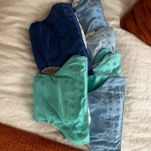 Bum Genius Pocket Cloth Diapers - set of 6