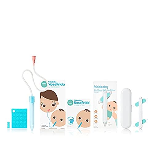 FridaBaby The NoseFrida Filter Bundle with 3in1 Picker