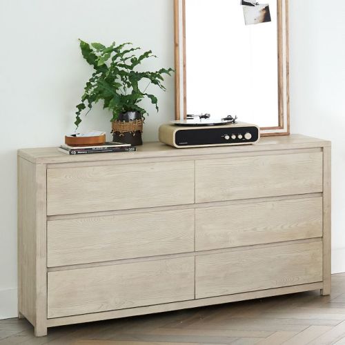 Costa 6-Drawer Wide Dresser (56")