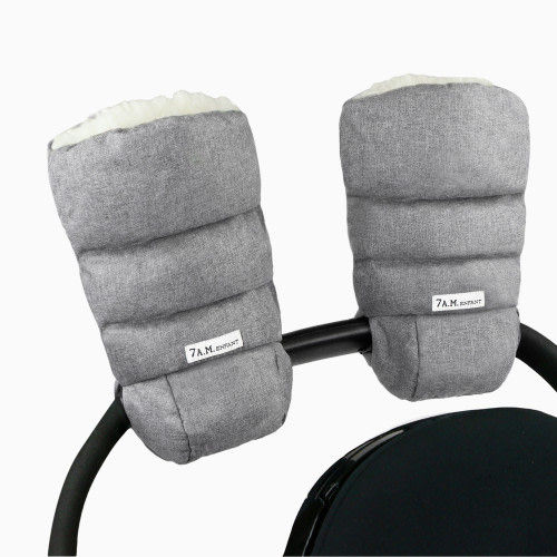 7AM Enfant Warmmuffs - Heather Grey Cloud