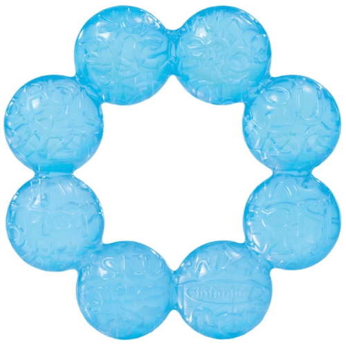 Infantino Soothing Soft Circular Water Teether, Blue