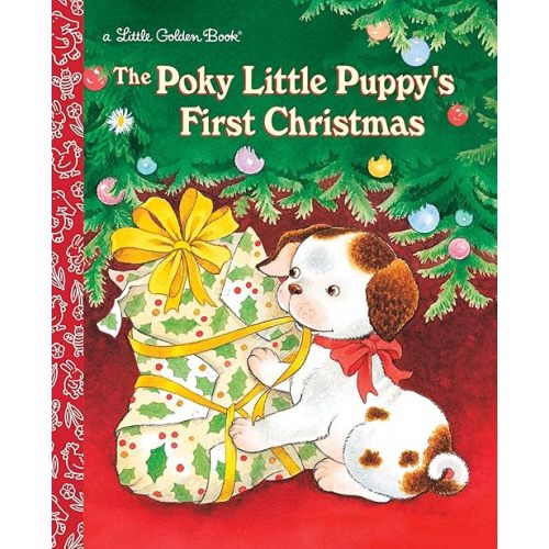 The Poky Little Puppy's First Christmas (Little Golden Book) Hardcover – Picture Book, September 10, 2002