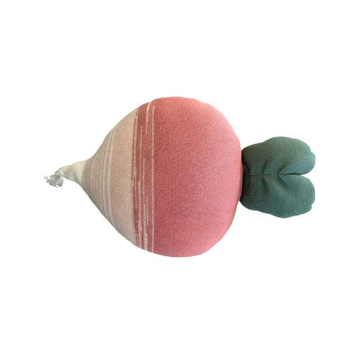Lorena Canals Ramona The Radish Knitted Cushion | Modern Nursery™