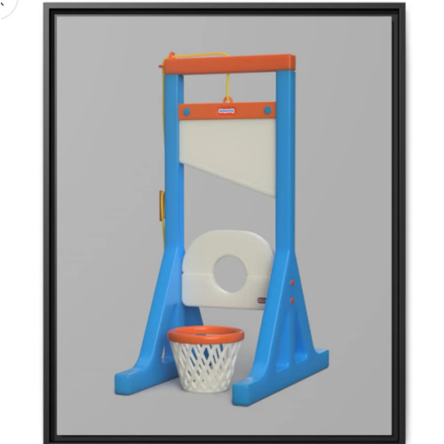 Framed Canvas Gallery Wrap – Kids Toys, Adult Issues