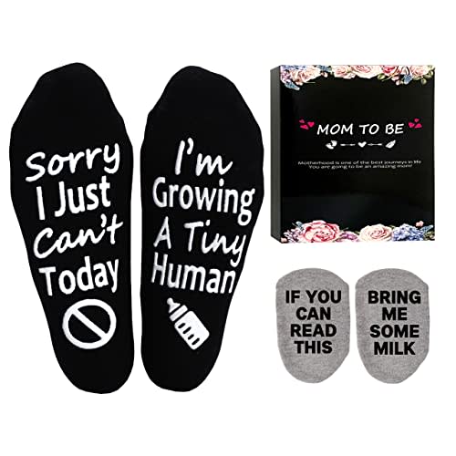 kuatalals Women Pregnancy Gift New Mom Gifts to Be Pregnant Mothers Day Shower Socks