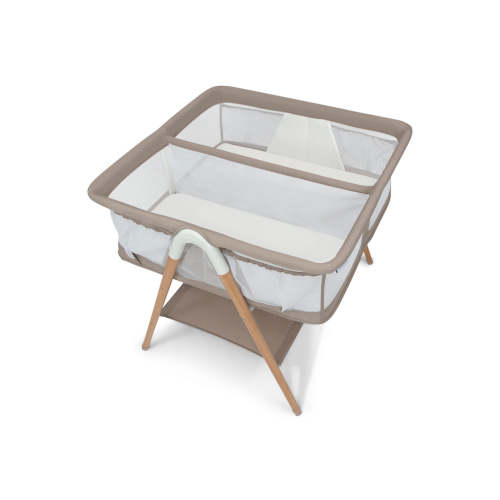 Bondi Beechwood Twin Bassinet | Delta Children