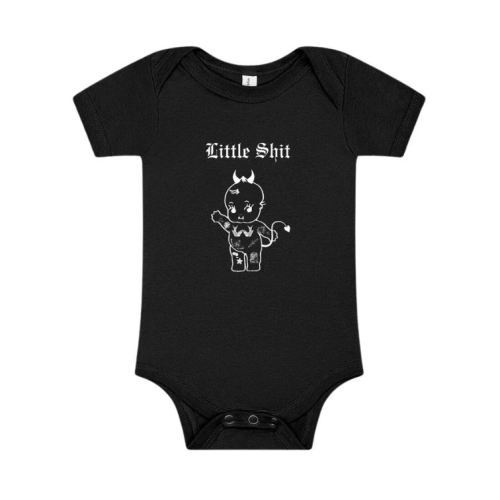 little shit | duckin' adorable baby onesie – Black Duck Deviations
