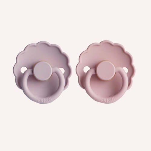 Frigg Daisy Latex Dummy - Baby Pink/Soft Lilac