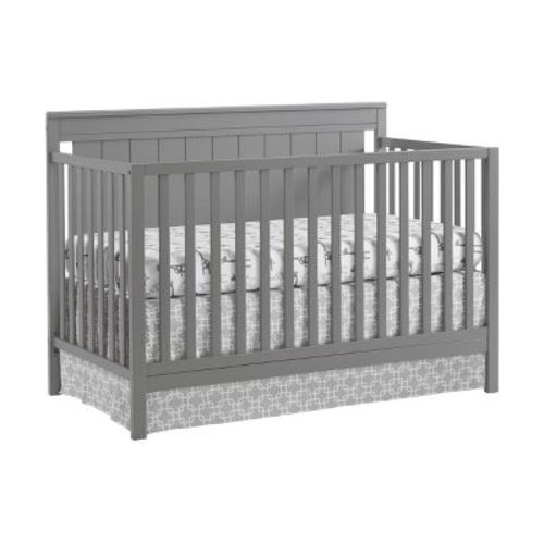 Oxford Baby Lazio 4-in-1 Convertible Crib - Dove Gray