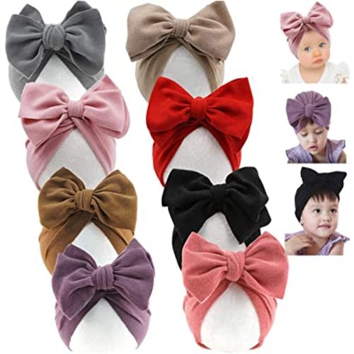 Baby Bow Turban Style Hats