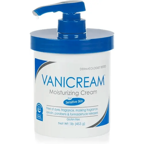 Vanicream Moisturizing Skin Cream with Pump Dispenser - 16 fl oz (1 lb) - Moisturizer Formulated Without Common Irritants for Those with Sensitive Skin