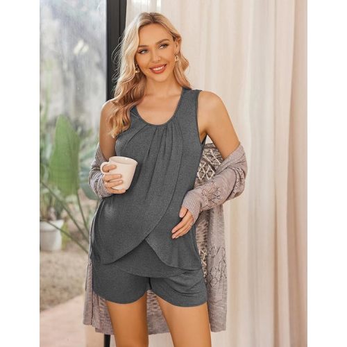 🤱Maternity Nursing Pajamas Set