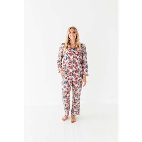 Monarch Meadows Women's Relaxed Long-Sleeve PJ Set