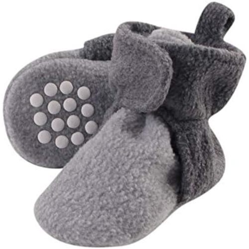 Luvable Friends Baby Girls' Cozy Fleece Booties