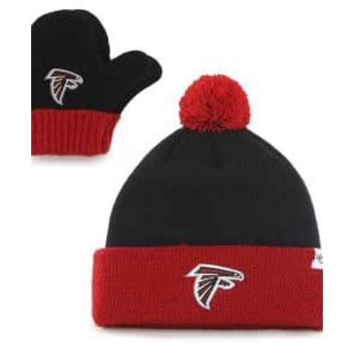 Atlanta Falcons Bam Bam Set Black 47 Brand INFANT Hat - Detroit Game Gear