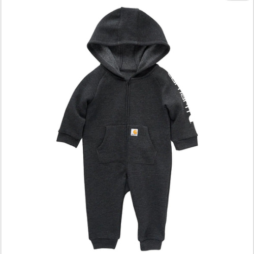 Boys' Long-Sleeve Zip-Front Hooded Heather Coverall (Infant) | Sale Clothing & Gear | Carhartt