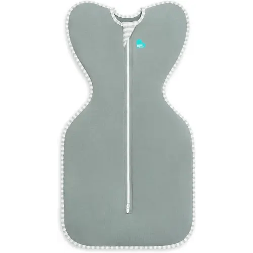Love to Dream Swaddle UP, Baby Sleep Sack, Self-Soothing Swaddles for Newborns, Improves Sleep, Snug Fit Helps Calm Startle Reflex, New Born Essentials for Baby, 1.0 TOG, 5-8.5 lbs, Deep Olive