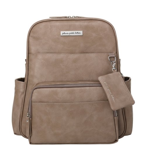 Petunia Pickle Bottom Sync Backpack Leather Diaper Bag