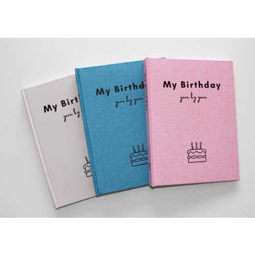 Birthday Memory Book, Birthday Baby Book, Birthday Photo Album, Baby's First Birthday, Baby Book, Scrapbook, Birthday, Birthday Party