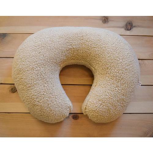 Nursing Pillow Cover : Tan Sherpa - Etsy