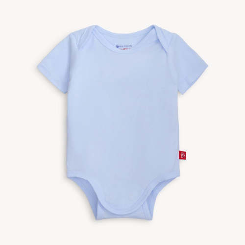 soft baby blue CloudStretch™ magnetic bodysuit
