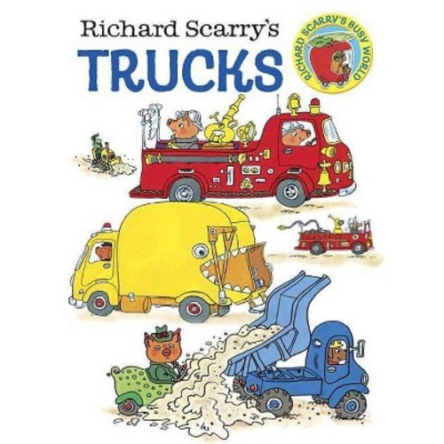 Richard Scarry's Trucks - By Richard Scarry (board Book)