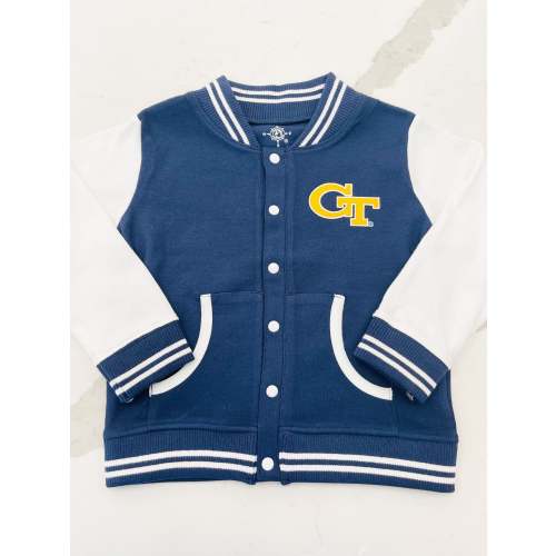Georgia Tech Varsity Jacket – Posh Tots Children's Boutique