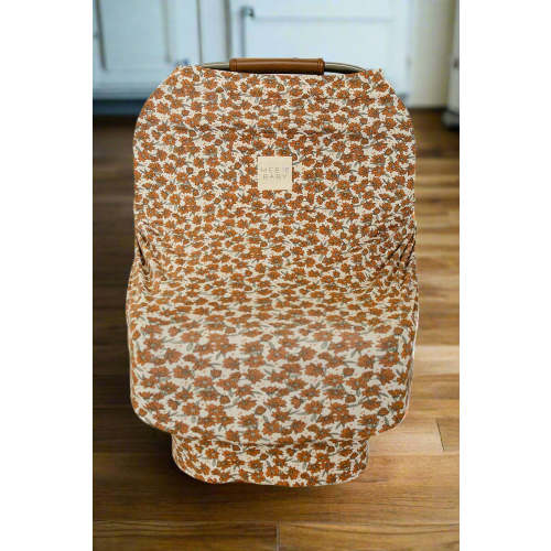 Cream Magnolia Multi-Use | Bamboo | Car Seat & Nursing Cover Default Title