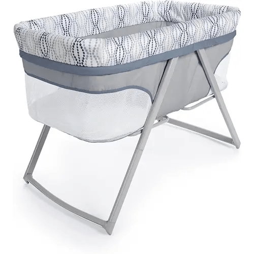 Ingenuity Foldaway Rocking Bassinet - Fletcher - Portable Folding Rocking Bassinet