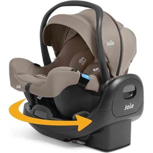 Joie Baby, Rue™ LX Spin, 180° Rotating Base, 4-Position Recline, UPF 50+ Expandable Canopy (Mocha)