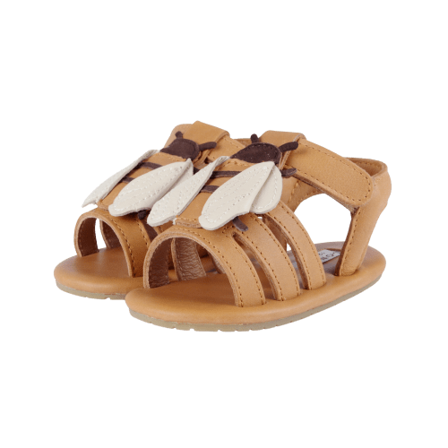 Tuti Sky Sandals | Bee | Camel Classic Leather