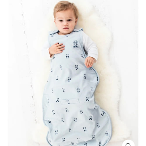 4 Season® Ultimate Baby Sleep Bag, Merino Wool & Organic Cotton, Panda