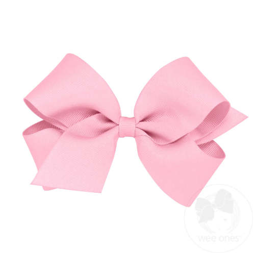 Medium Classic Grosgrain Hair Bow (Plain Wrap)