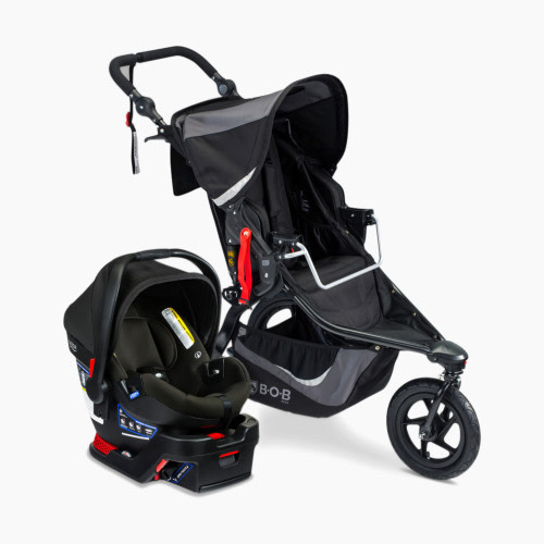 BOB Gear Revolution Flex 3.0 & B-Safe Gen2 Travel System - Graphite Black