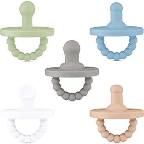 Ryan & Rose Cutie PAT Pacifier Teether (Starter Kit, Boy)