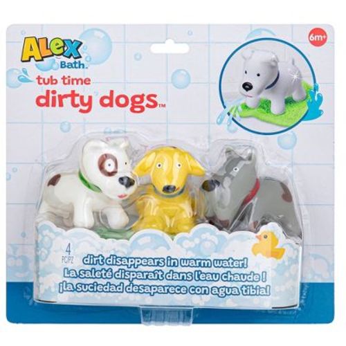 Alex: Dirty Dogs Bathtime Water Playset