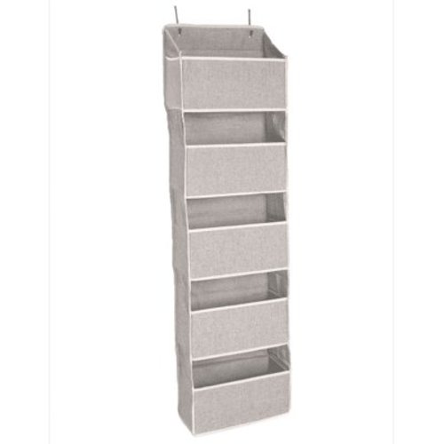 Better Homes & Gardens Over the Door 5 Shelf Closet Organizer