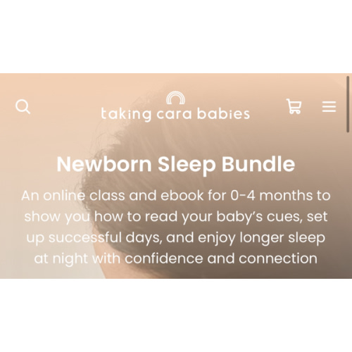 Newborn Sleep Bundle | Taking Cara Babies